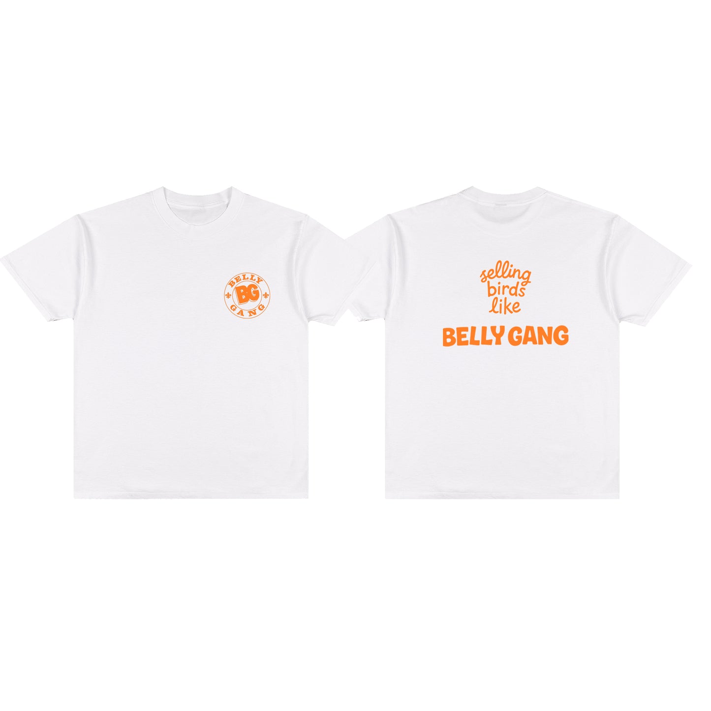 Selling Birds Tee- White