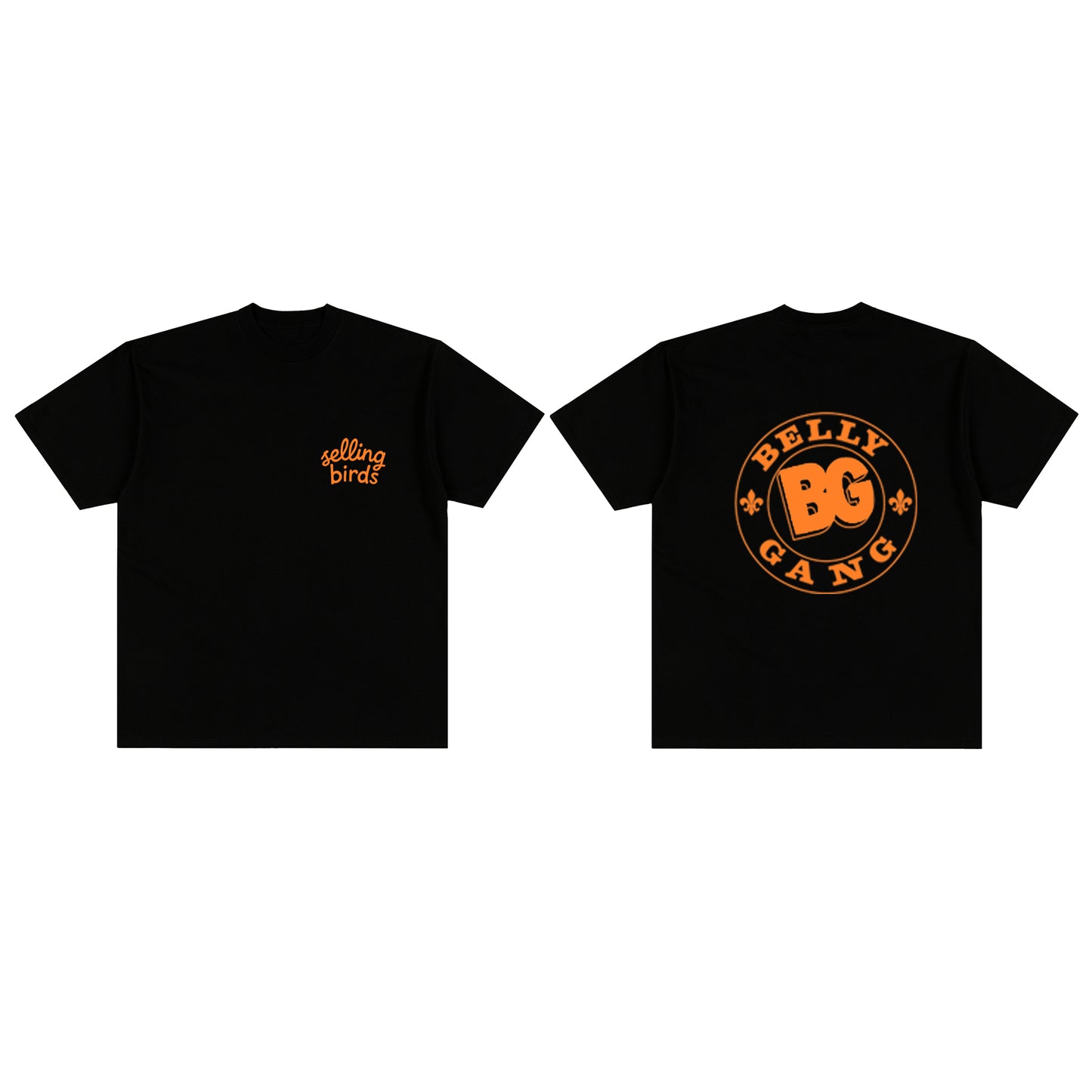 Selling Birds Tee -Black